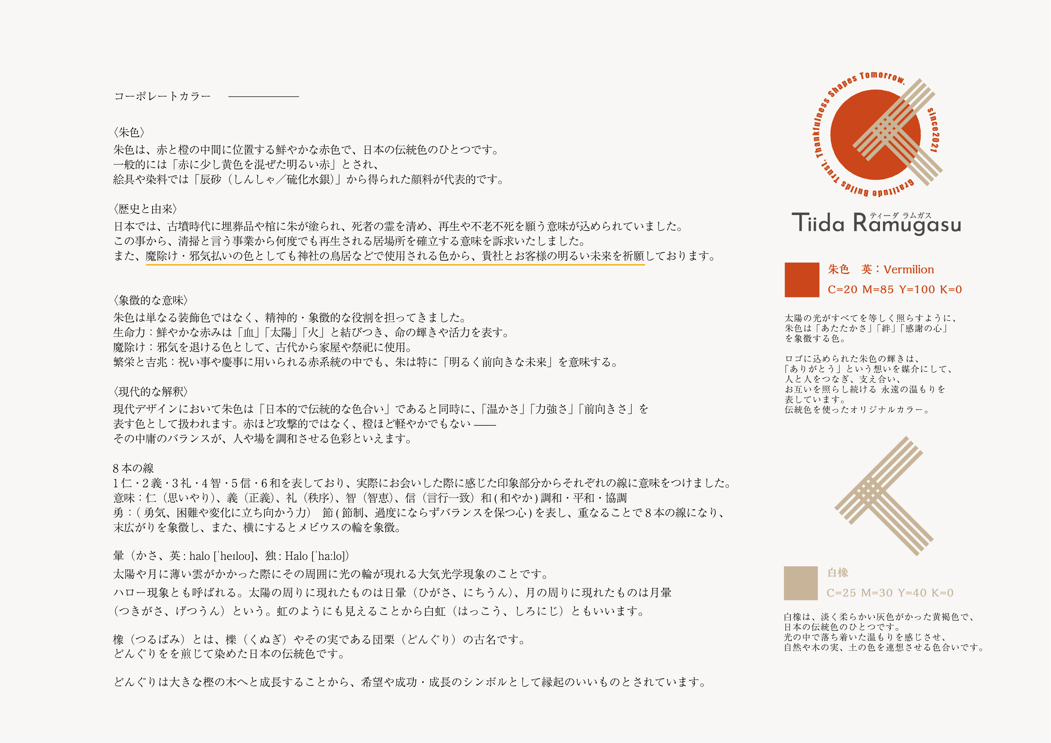 tiidaramugasuのロゴの写真